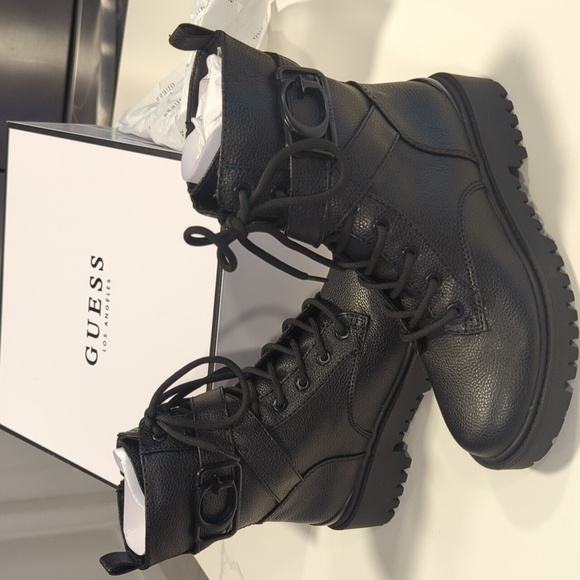 Women's Orana Combat Boot GUESS - Picture 1 of 6